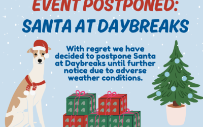 Santa at Daybreaks Postponed Until Further Notice